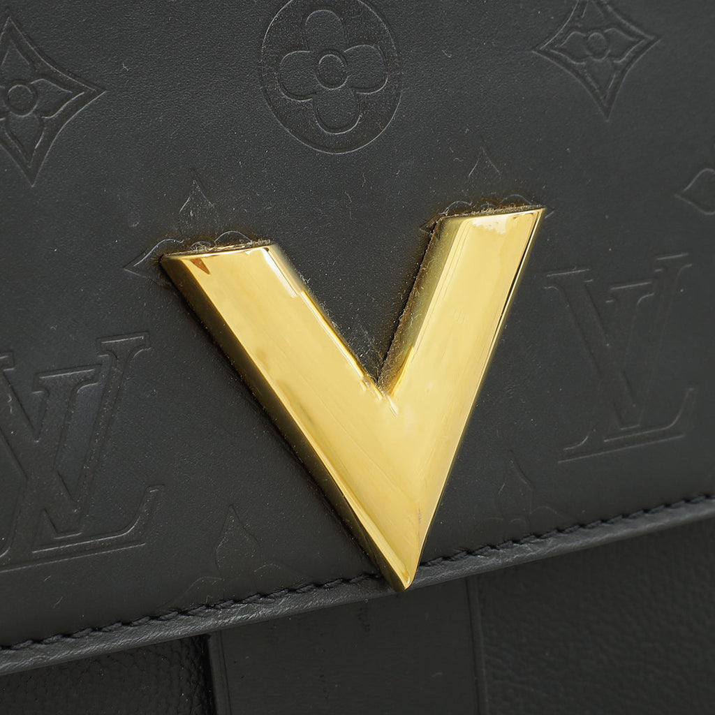 Louis Vuitton Black Monogram Very One Handle Bag