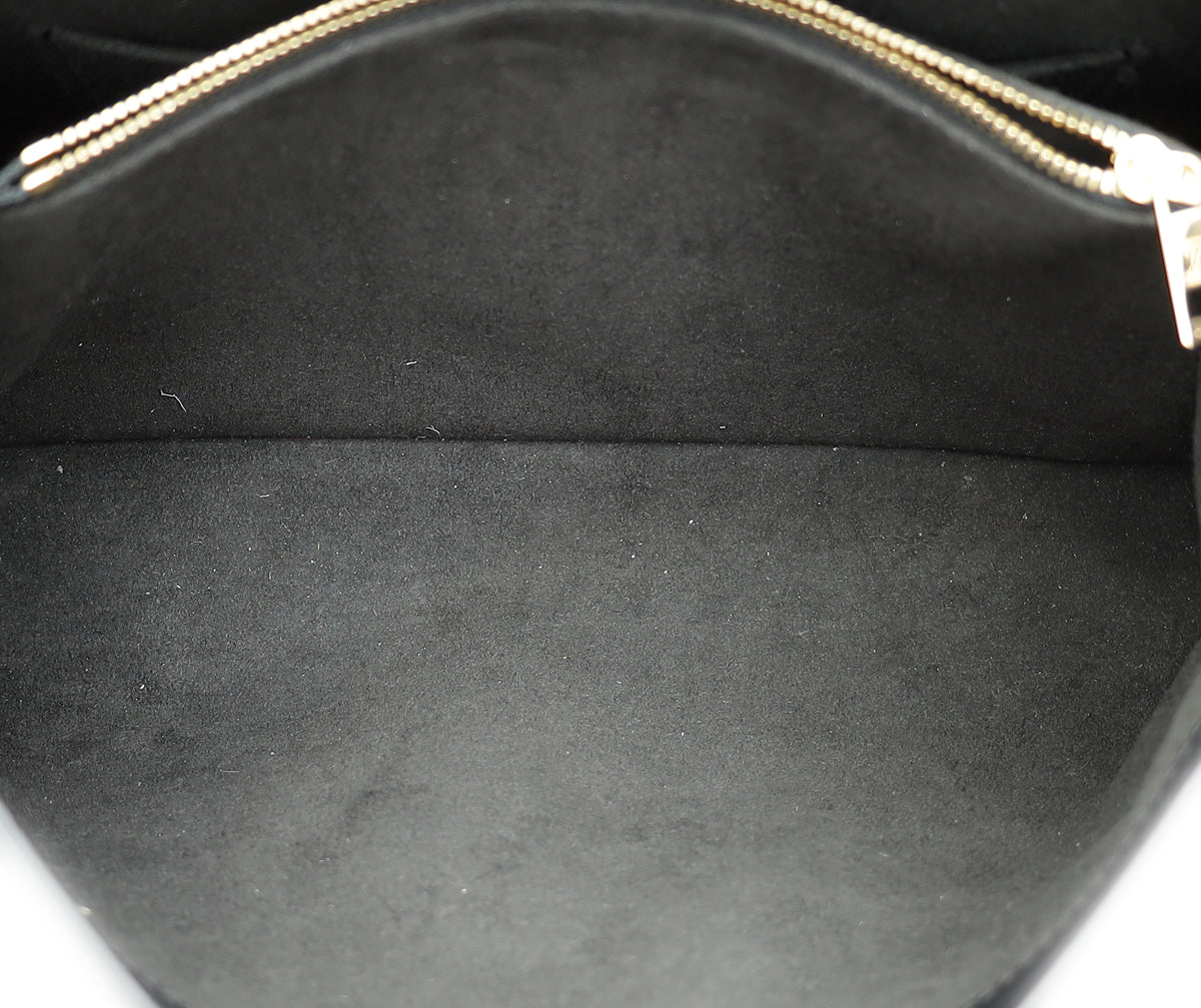 Louis Vuitton Black Monogram Very One Handle Bag