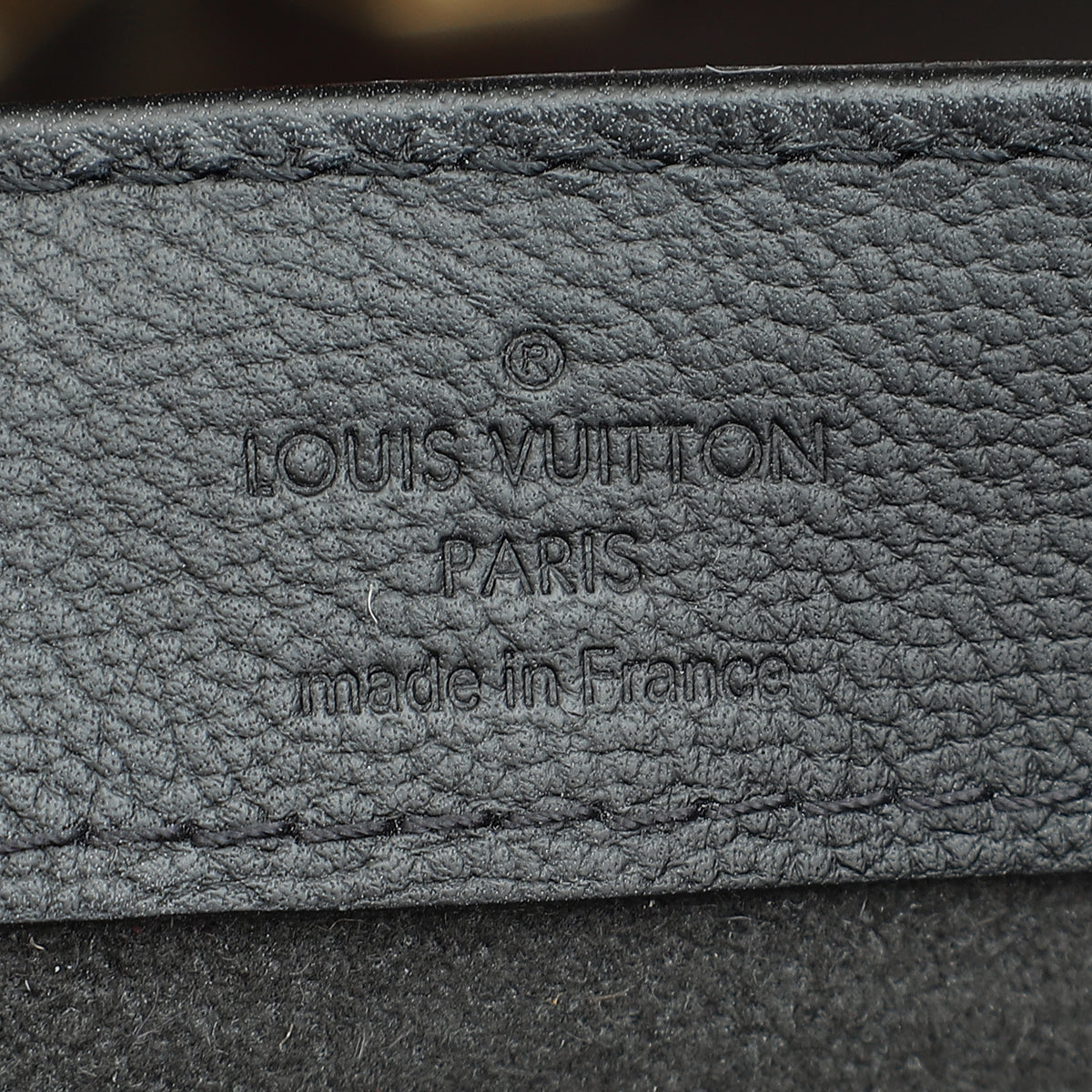 Louis Vuitton Black Monogram Very One Handle Bag