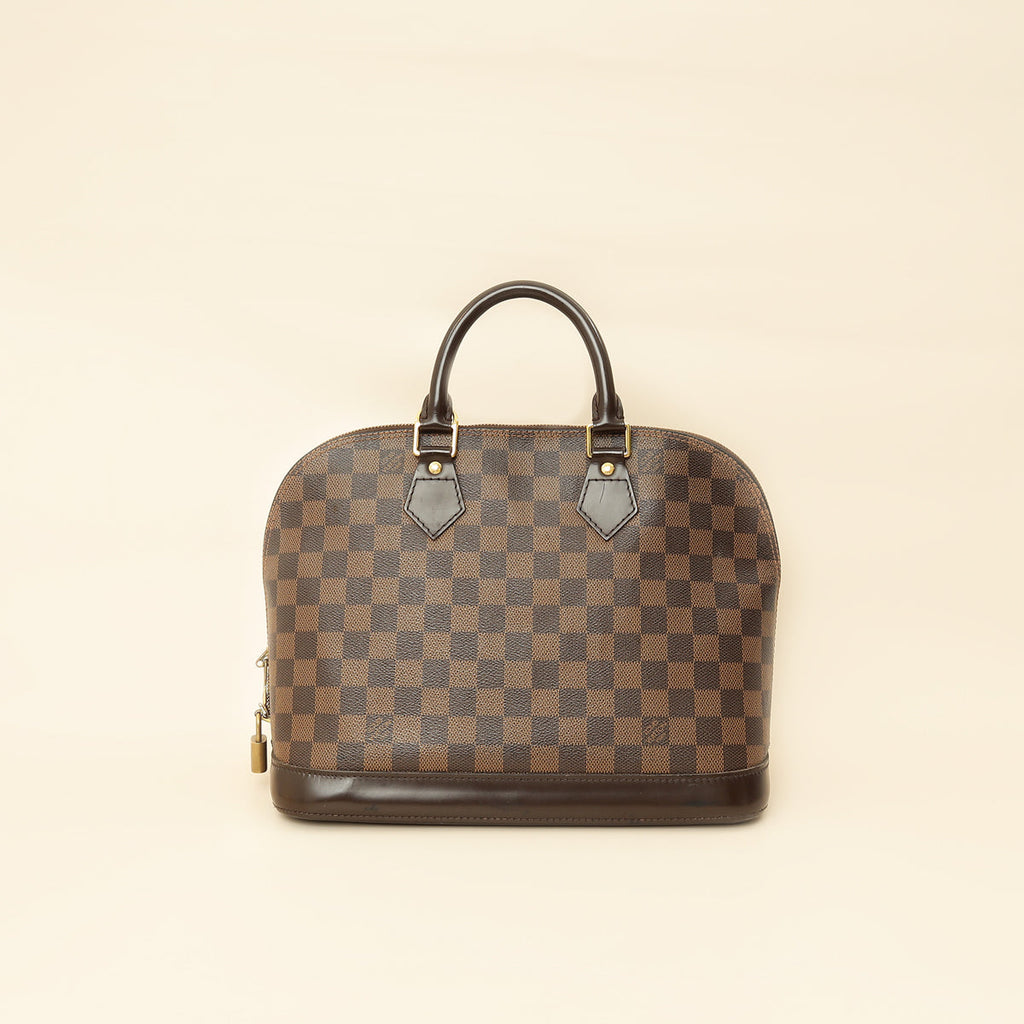 Louis Vuitton Damier Ebene Alma PM Bag