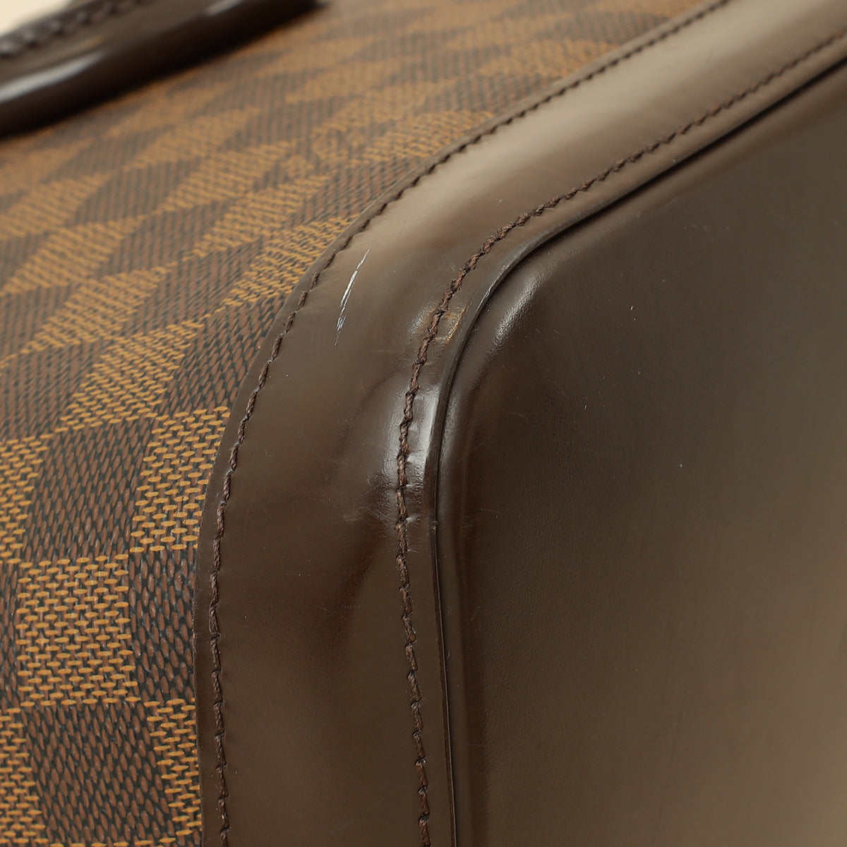 Louis Vuitton Damier Ebene Alma PM Bag