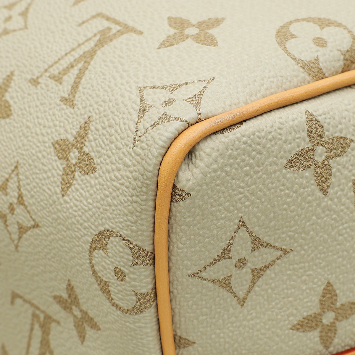 Louis Vuitton Beige Ocher Monopaname Speedy Bandouliere 25 Bag