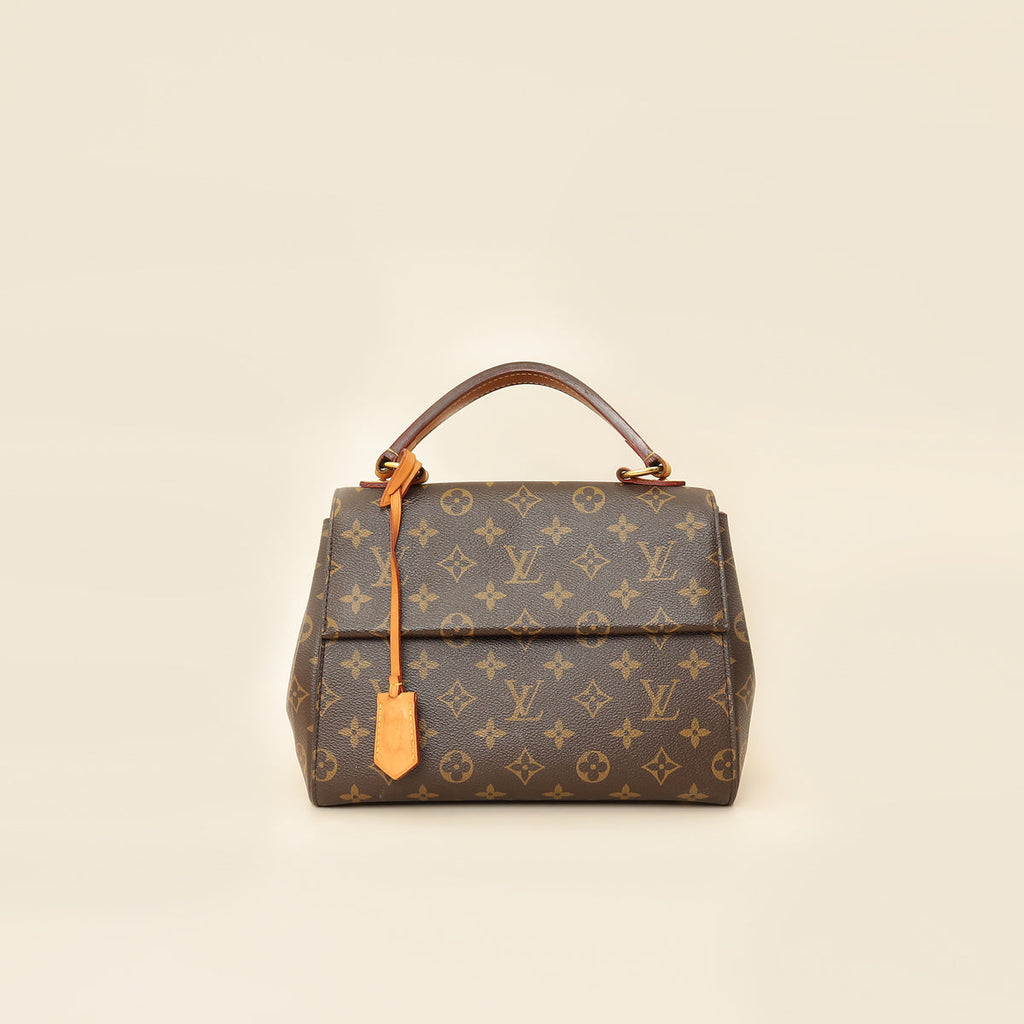Louis Vuitton Monogram Cluny Bag w/M.A Initials