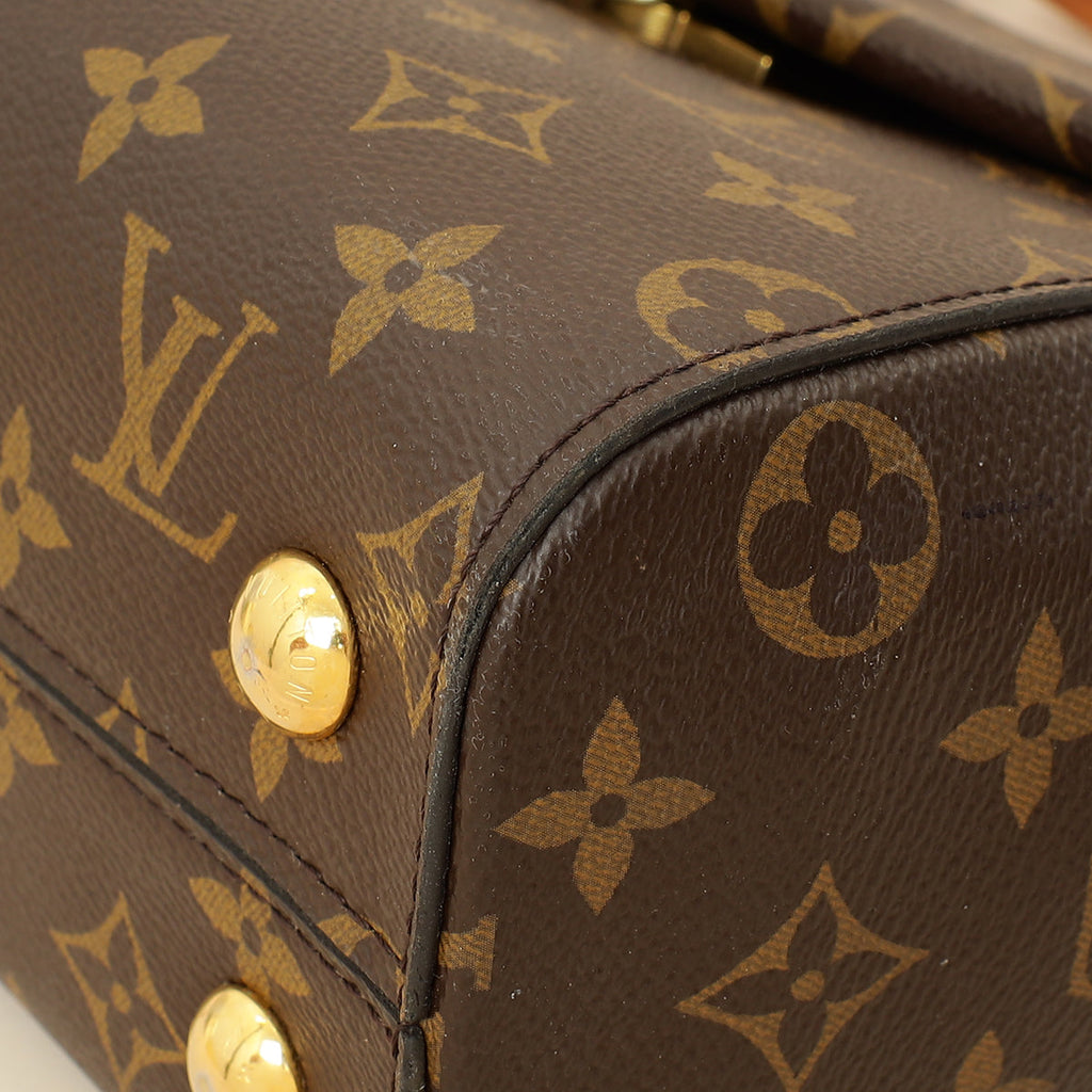 Louis Vuitton Monogram Cluny Bag w/M.A Initials