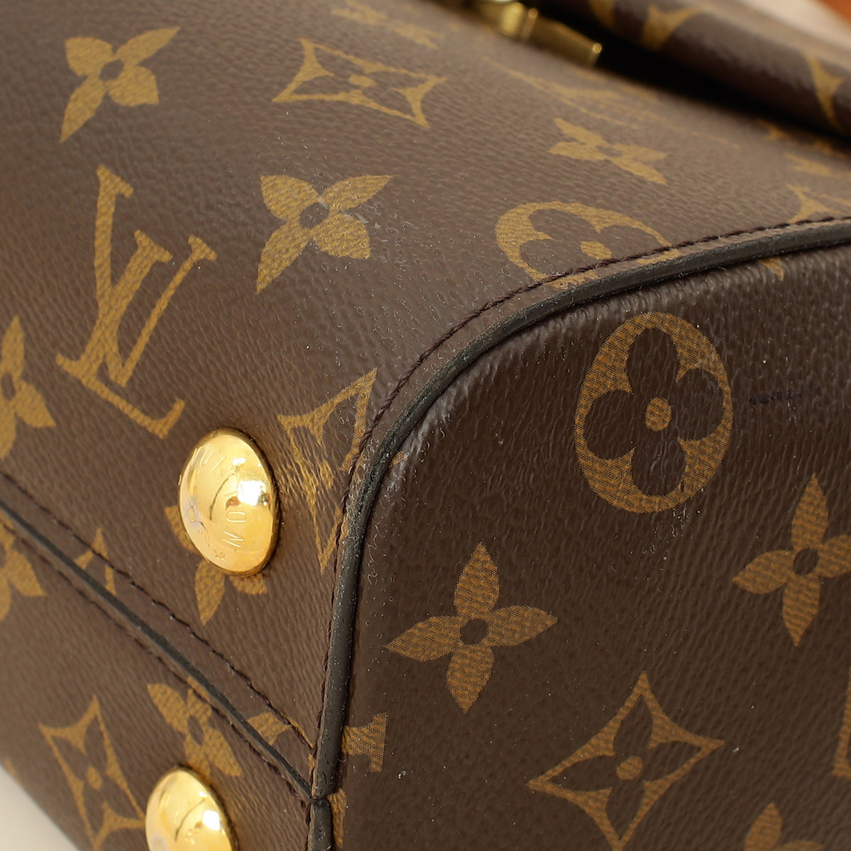 Louis Vuitton Monogram Cluny Bag w/M.A Initials