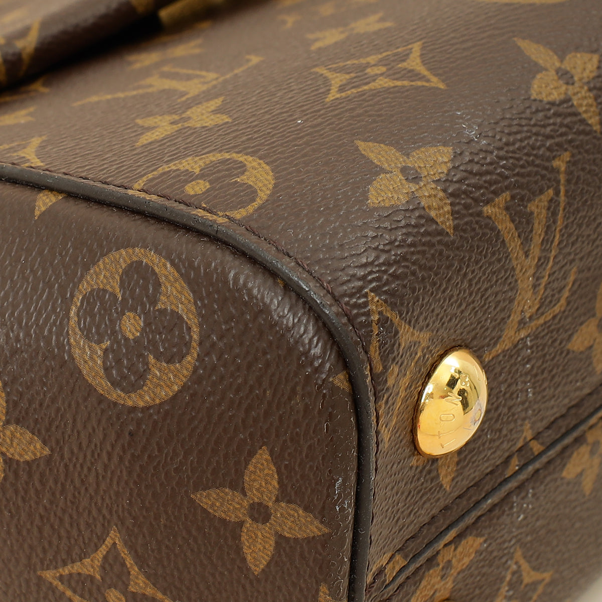 Louis Vuitton Monogram Cluny Bag w/M.A Initials