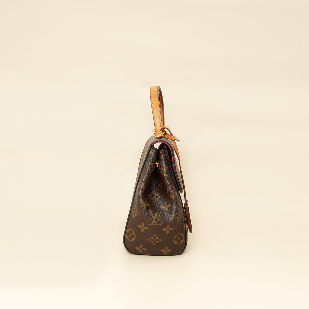 Louis Vuitton Monogram Cluny Bag w/M.A Initials