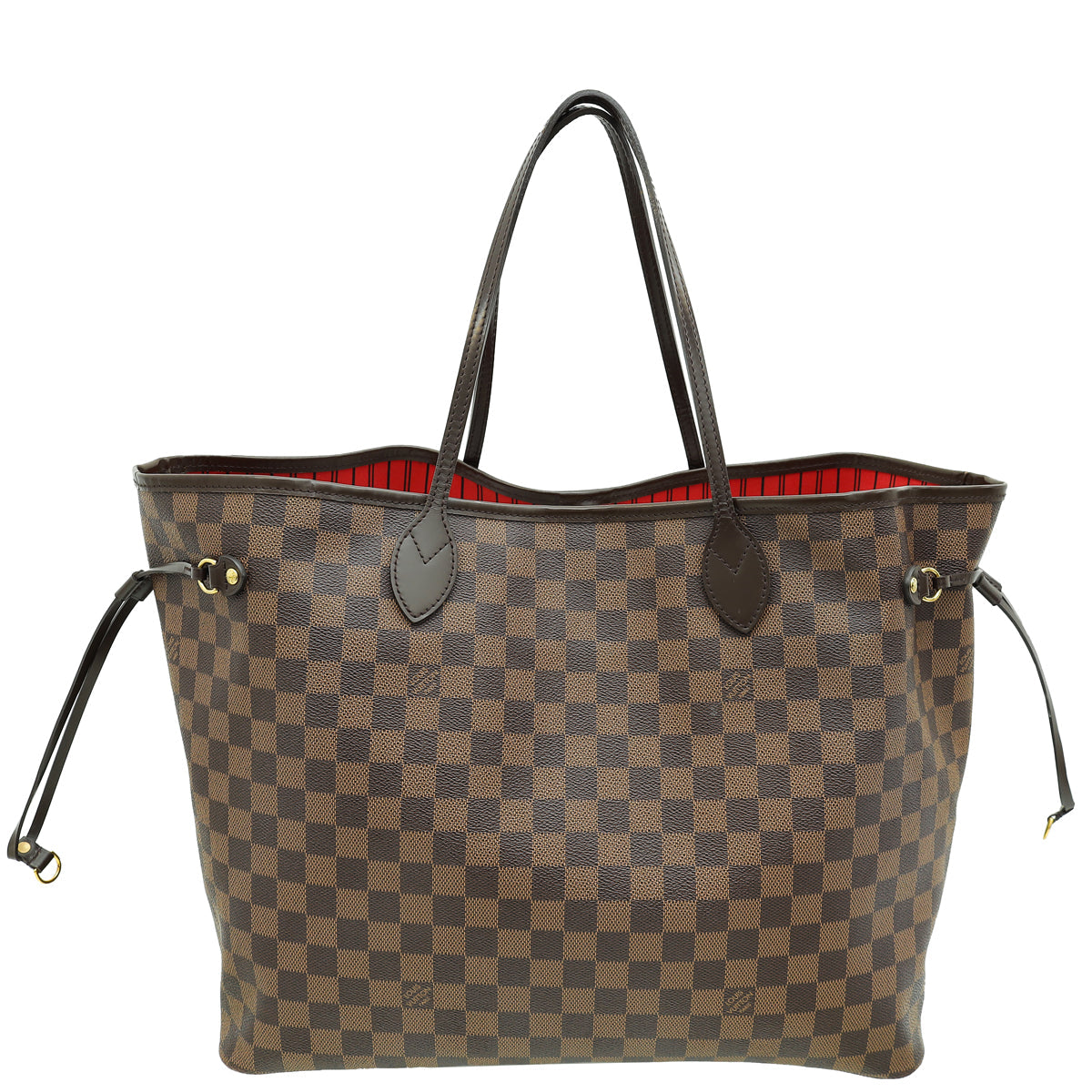 Louis Vuitton Damier Neverfull GM Bag w/Pouch