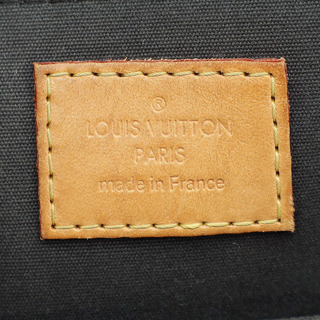 Louis Vuitton Black Monogram Vernis Alma BB Bag