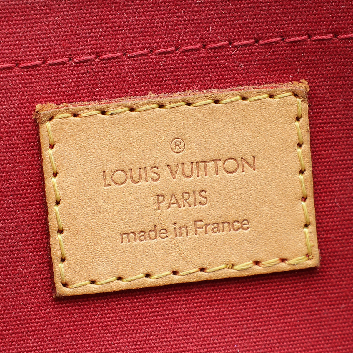 Louis Vuitton Pomme D'Amour Monogram Vernis Rosewood Avenue Bag