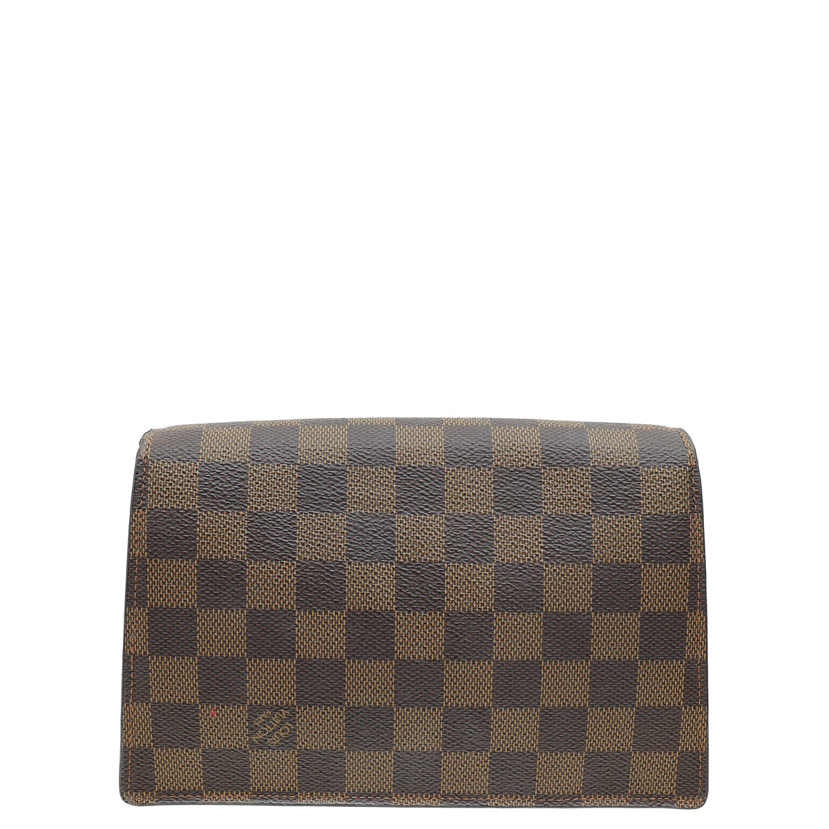 Louis Vuitton Damier Ebene Magnolia Croisette Chain Wallet