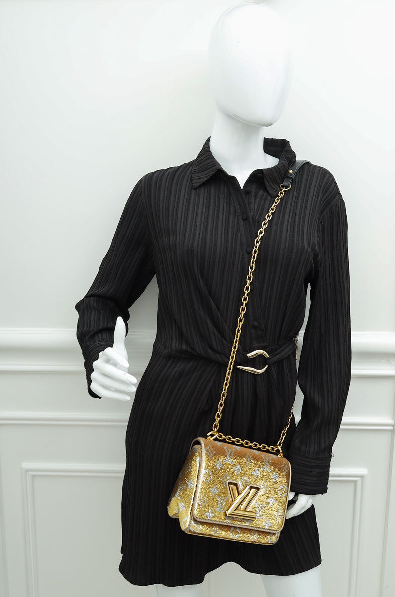 Louis Vuitton Multicolor Monogram Sequins Twist PM Bag