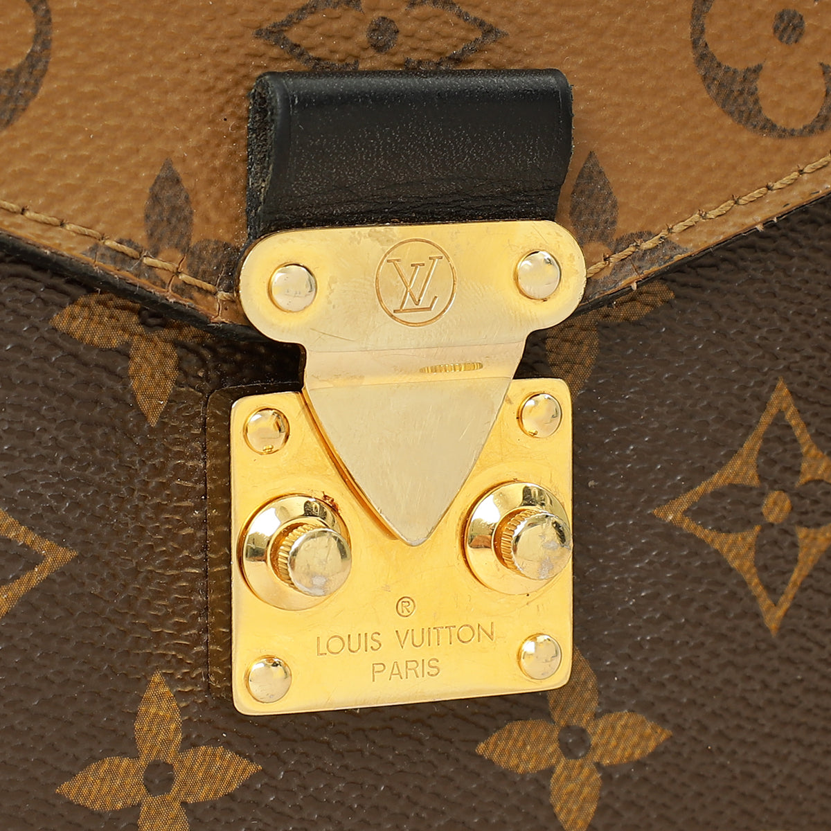 Louis Vuitton Monogram Reverse Pochette Metis Bag