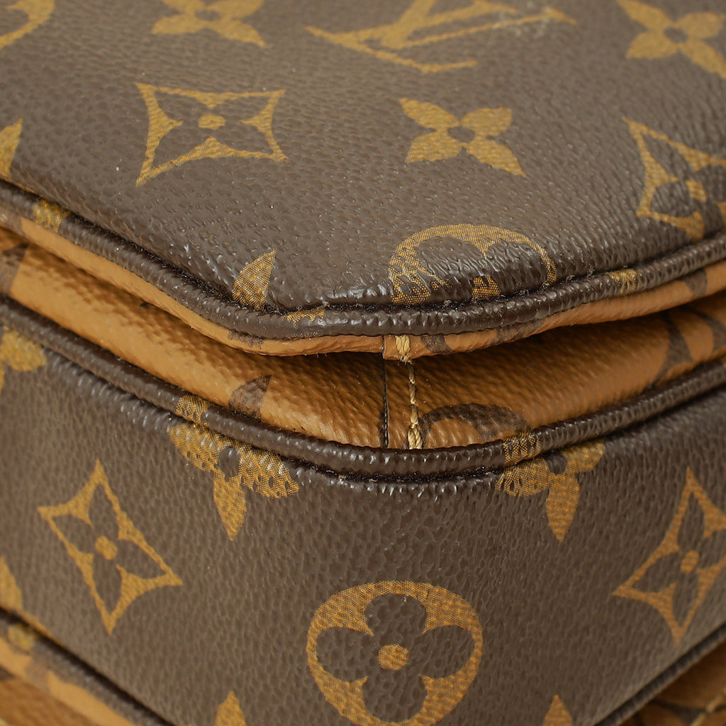 Louis Vuitton Monogram Reverse Pochette Metis Bag