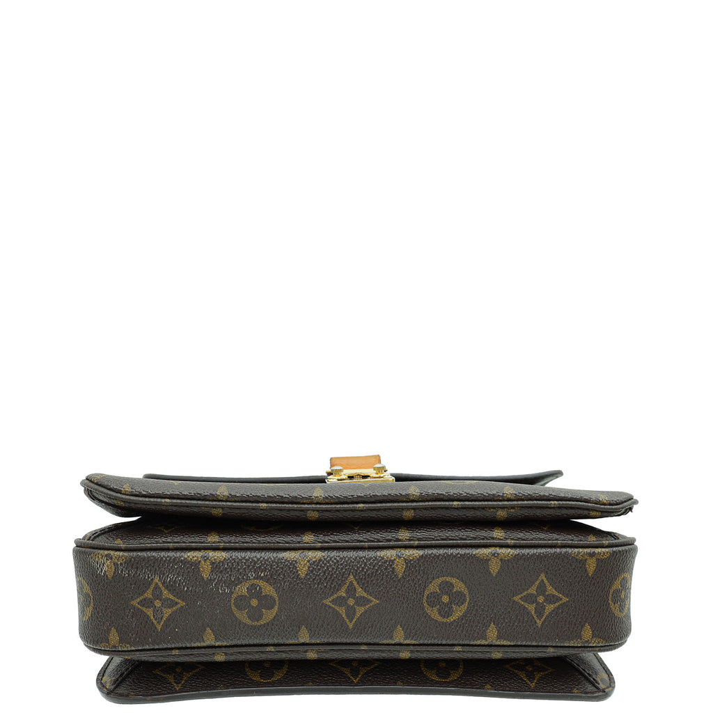 Louis Vuitton Brown Monogram Pochette Metis Bag