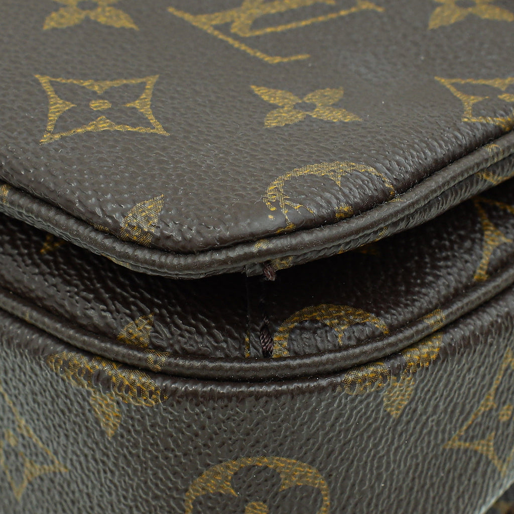 Louis Vuitton Brown Monogram Pochette Metis Bag