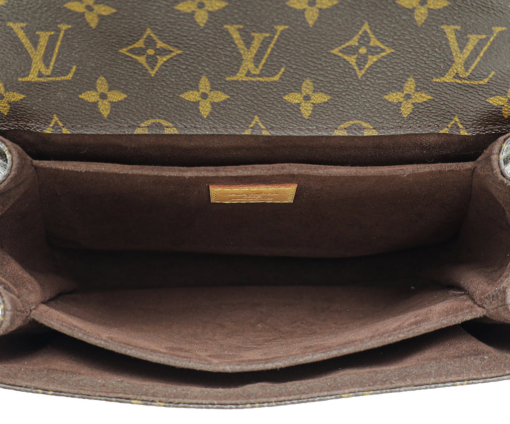 Louis Vuitton Brown Monogram Pochette Metis Bag