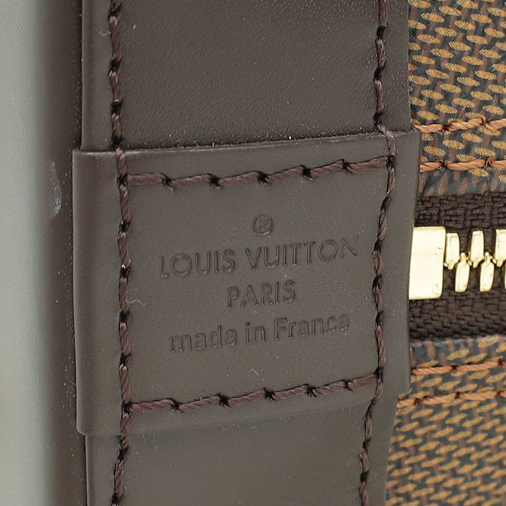 Louis Vuitton Damier Ebene Alma BB Bag