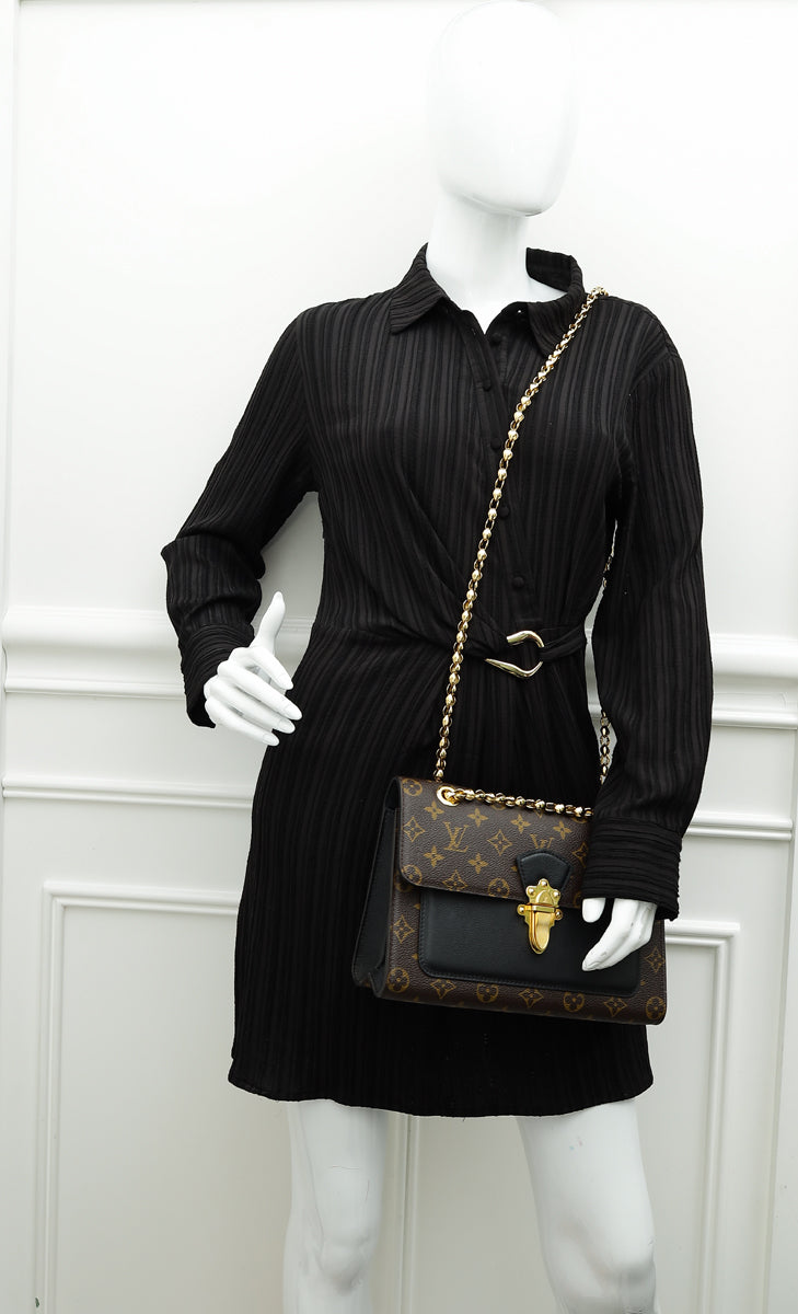 Louis Vuitton Monogram Black Victoire Bag