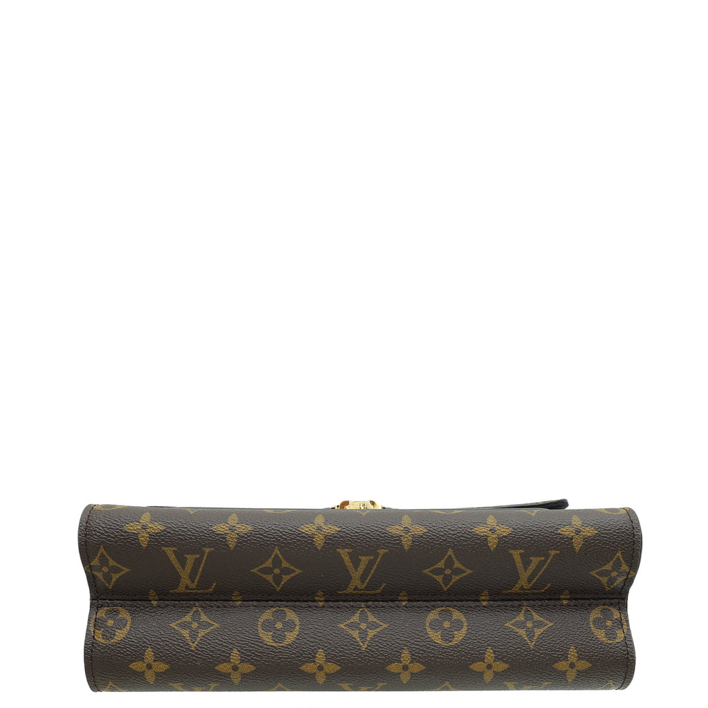Louis Vuitton Monogram Black Victoire Bag