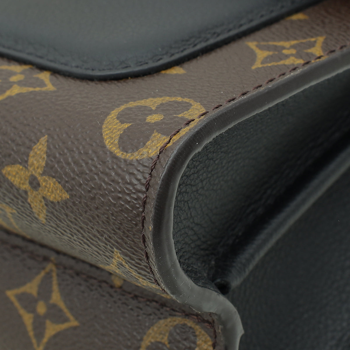 Louis Vuitton Monogram Black Victoire Bag