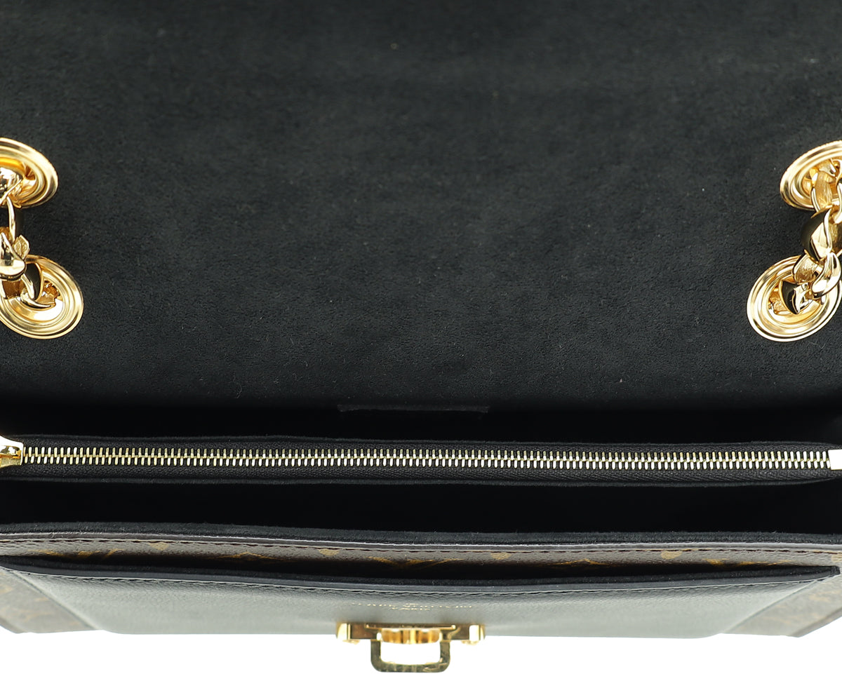 Louis Vuitton Monogram Black Victoire Bag