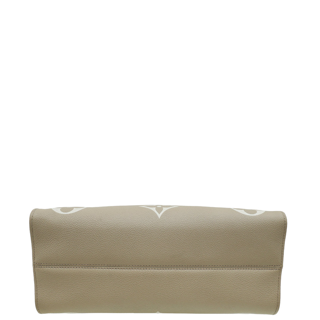 Louis Vuitton Bicolor Empreinte Monogram Giant OnTheGo MM Bag