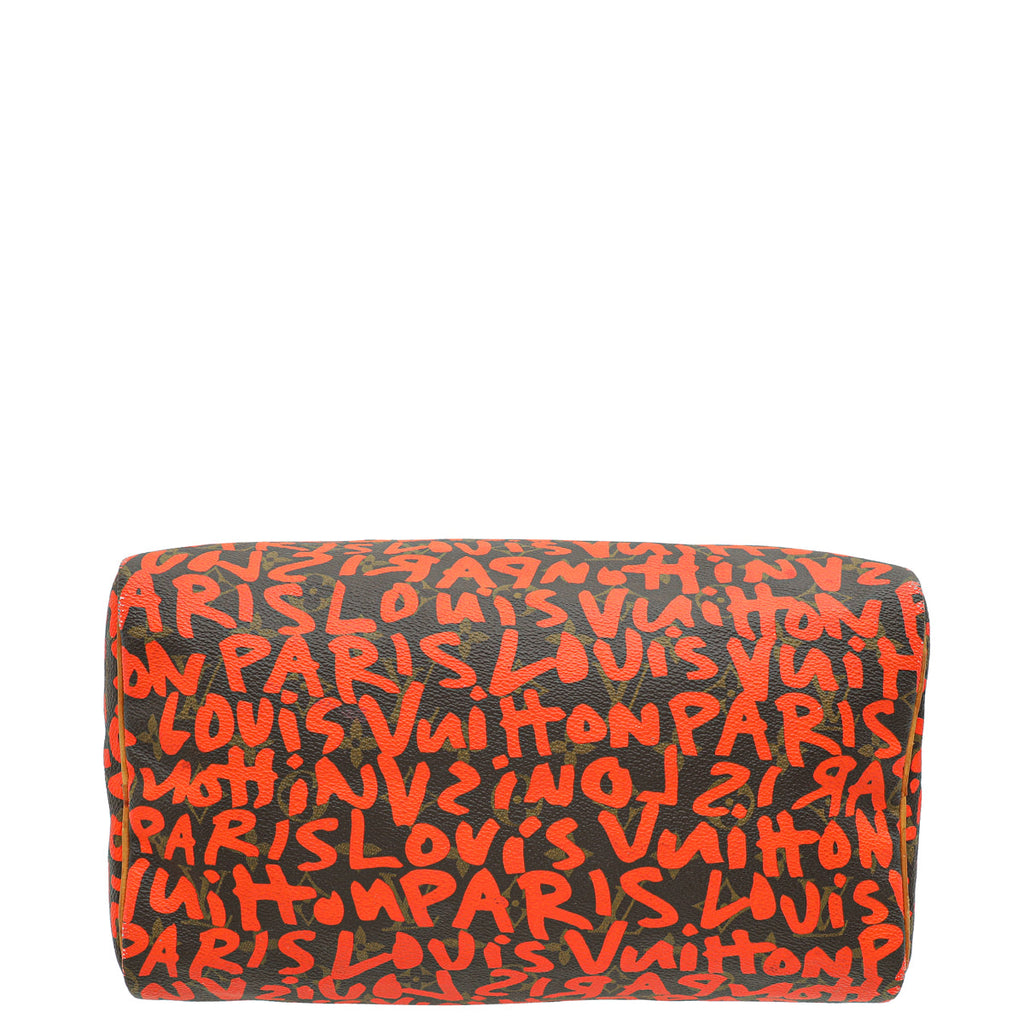 Louis Vuitton Bicolor Ltd. Ed. Graffiti Stephen Sprouse Speedy 30 Bag