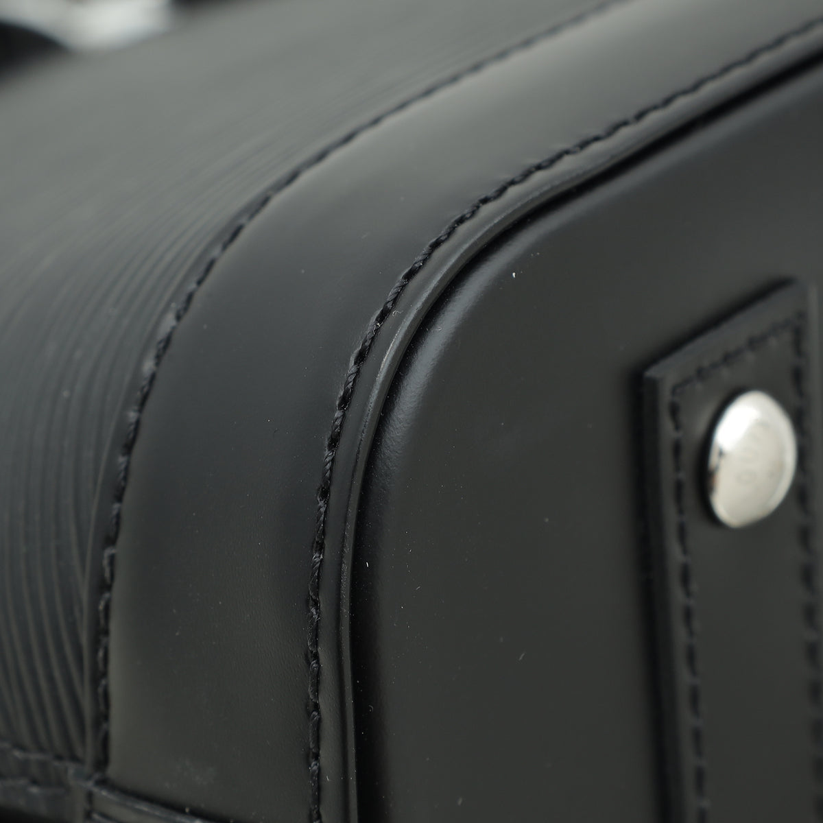 Louis Vuitton Black Alma BB Sporty Bag