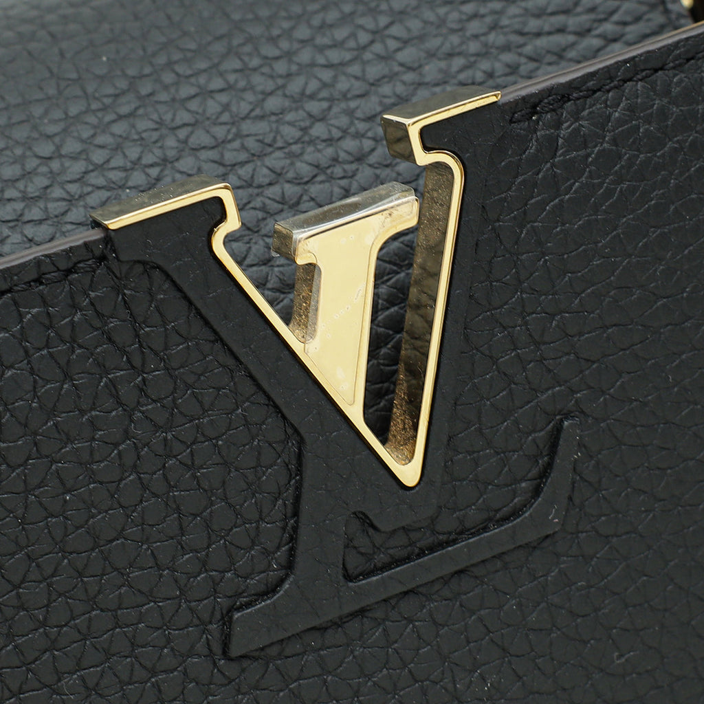 Louis Vuitton Noir Capucines BB Bag