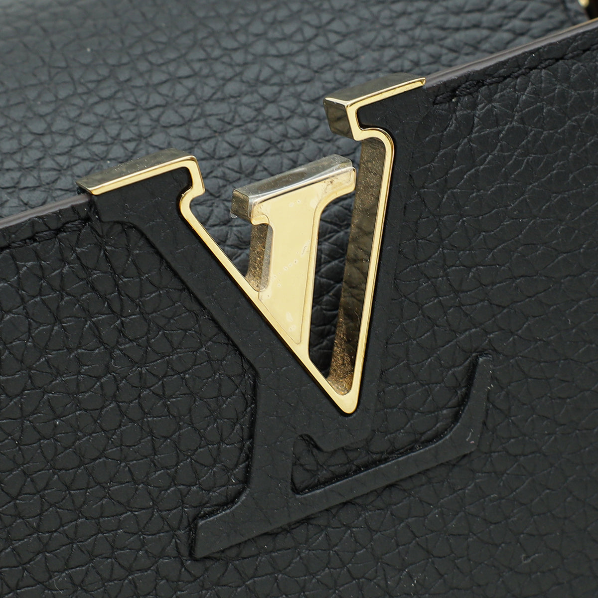 Louis Vuitton Noir Capucines BB Bag
