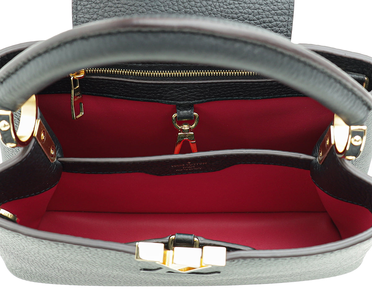 Louis Vuitton Noir Capucines BB Bag