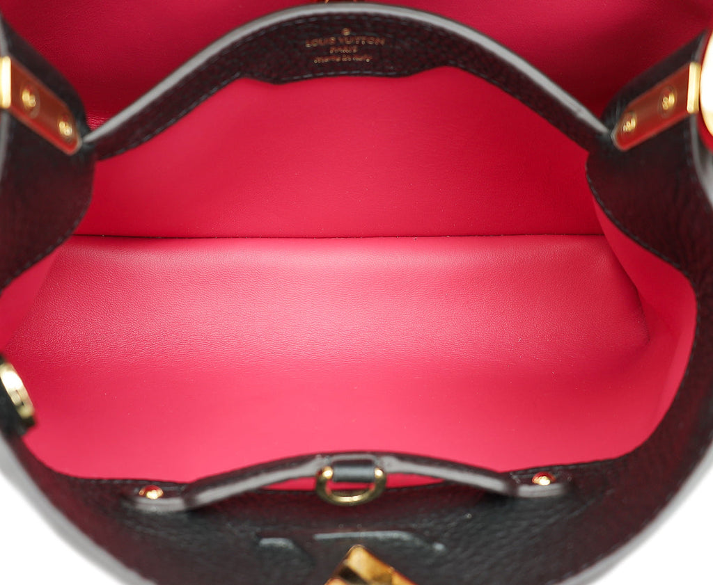 Louis Vuitton Noir Capucines BB Bag