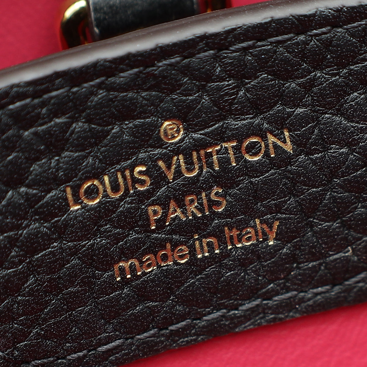 Louis Vuitton Noir Capucines BB Bag