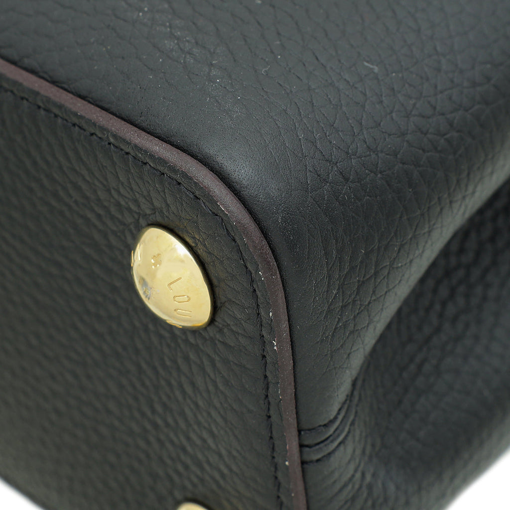 Louis Vuitton Noir Capucines BB Bag