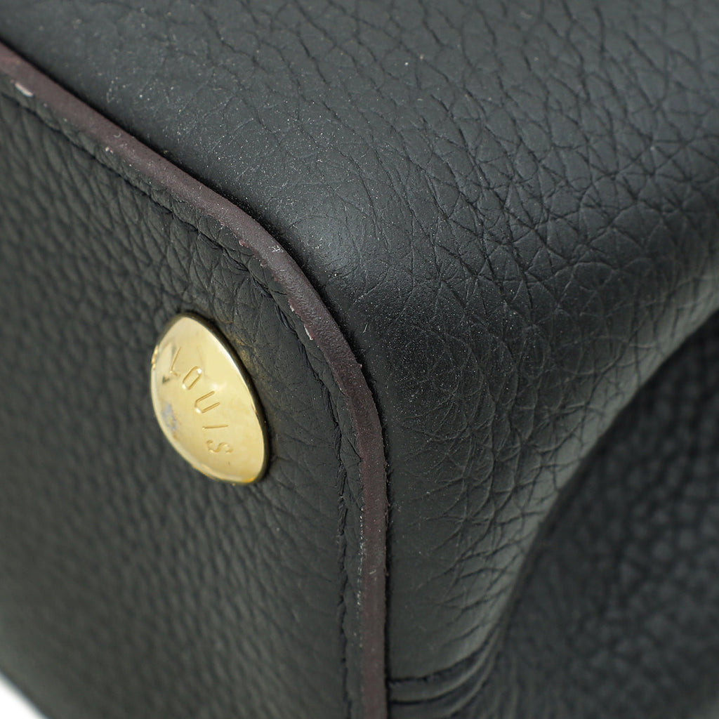 Louis Vuitton Noir Capucines BB Bag
