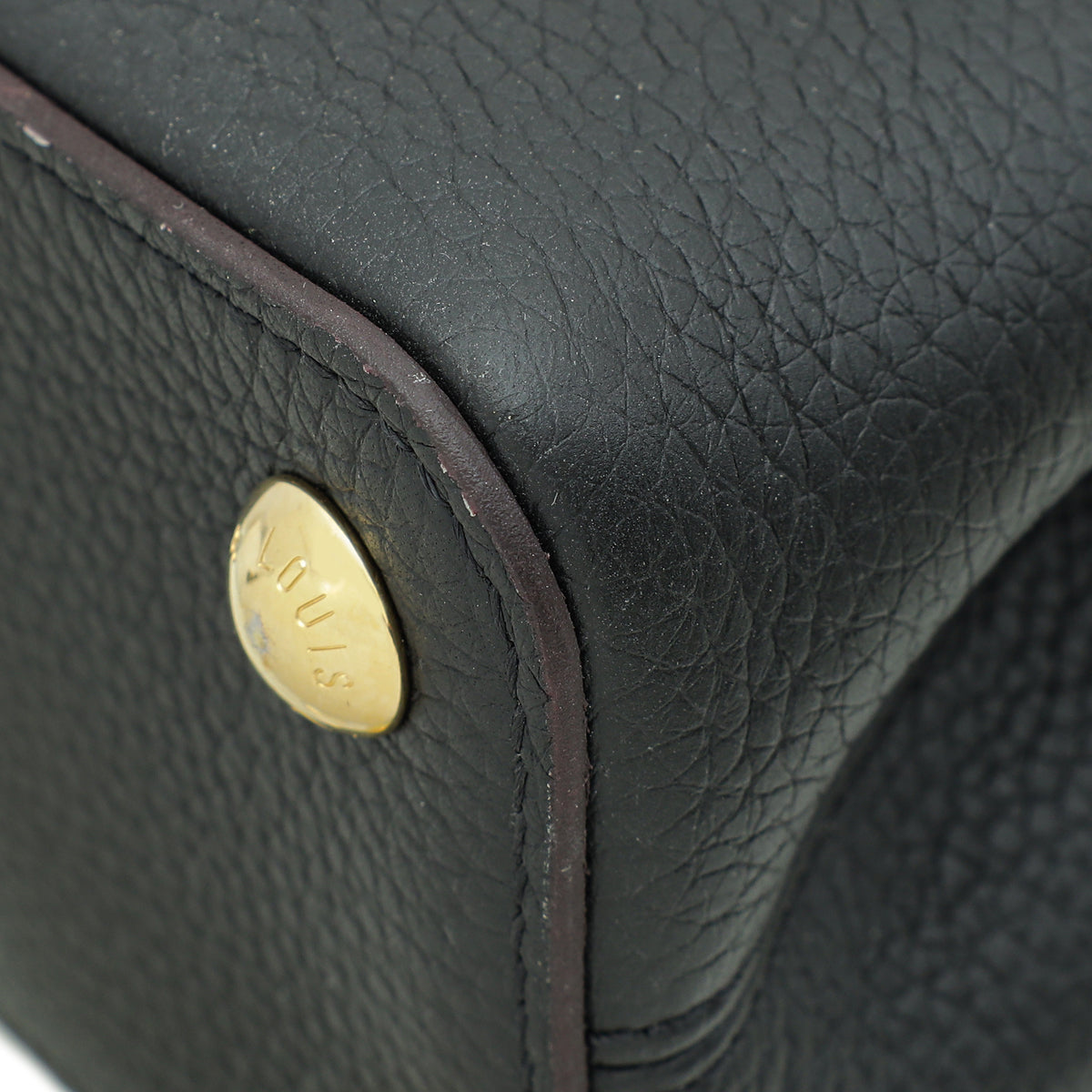 Louis Vuitton Noir Capucines BB Bag