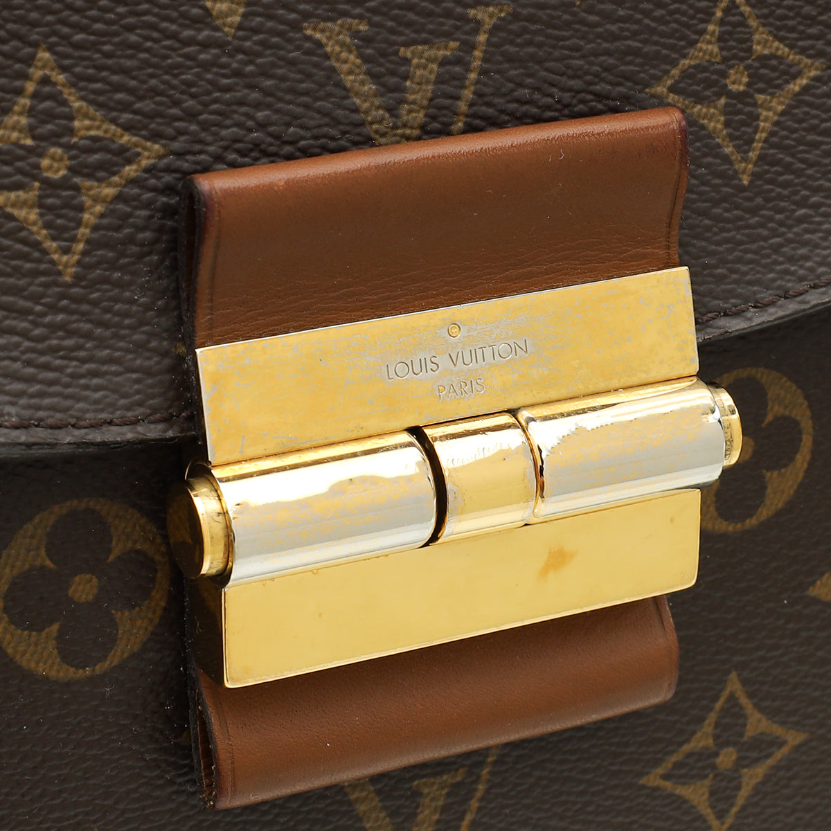 Louis Vuitton Bicolor Monogram Olympe Bag