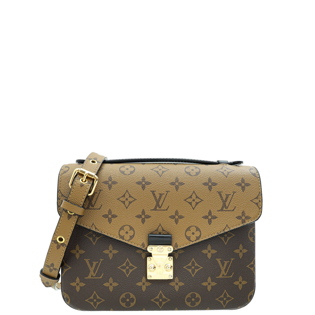 Louis Vuitton Monogram Reverse Pochette Metis Bag