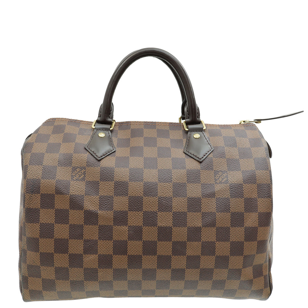 Louis Vuitton Damier Ebene Speedy 30 Bag