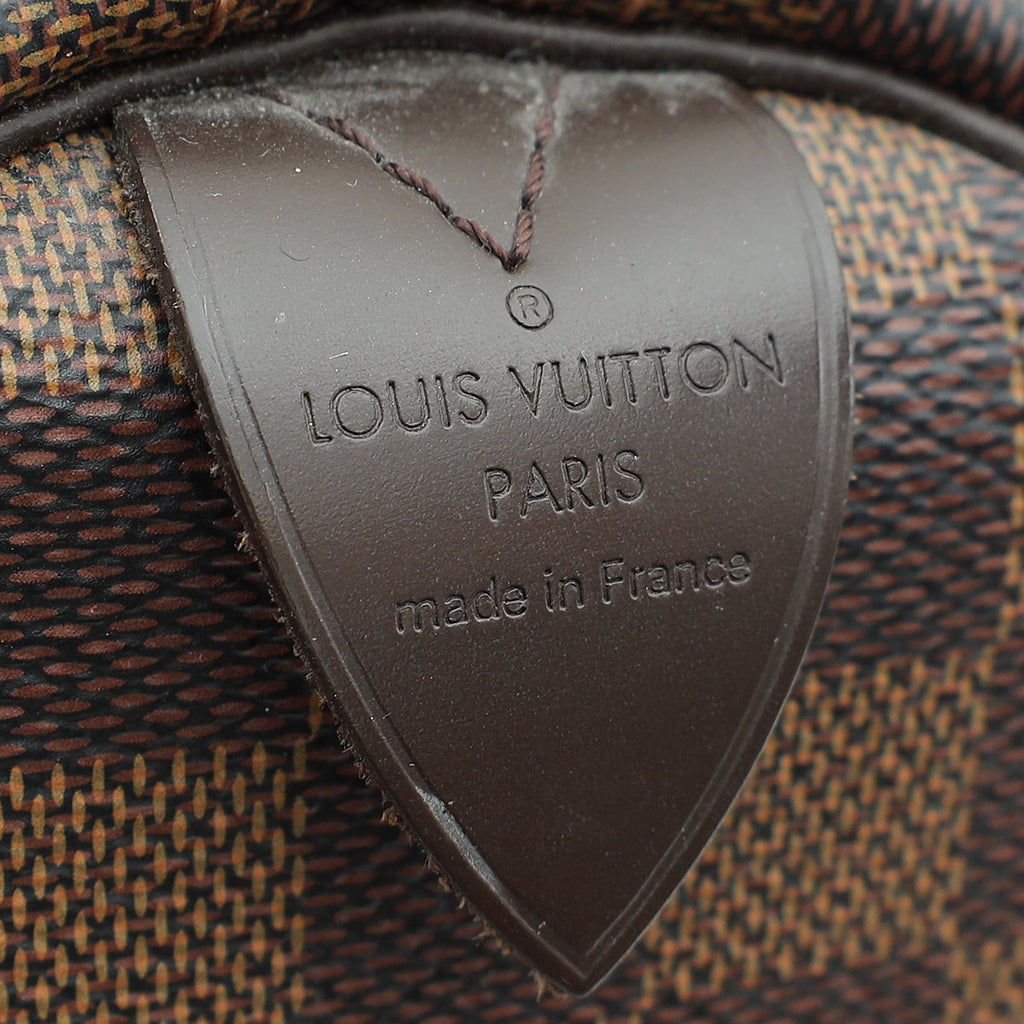 Louis Vuitton Damier Ebene Speedy 30 Bag