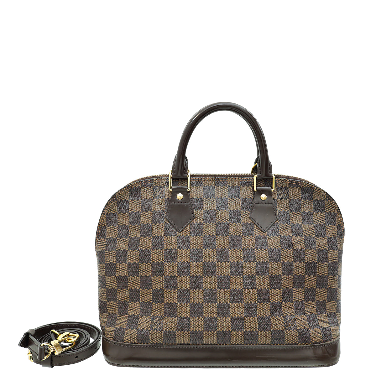 Louis Vuitton Damier Ebene Alma PM Bag