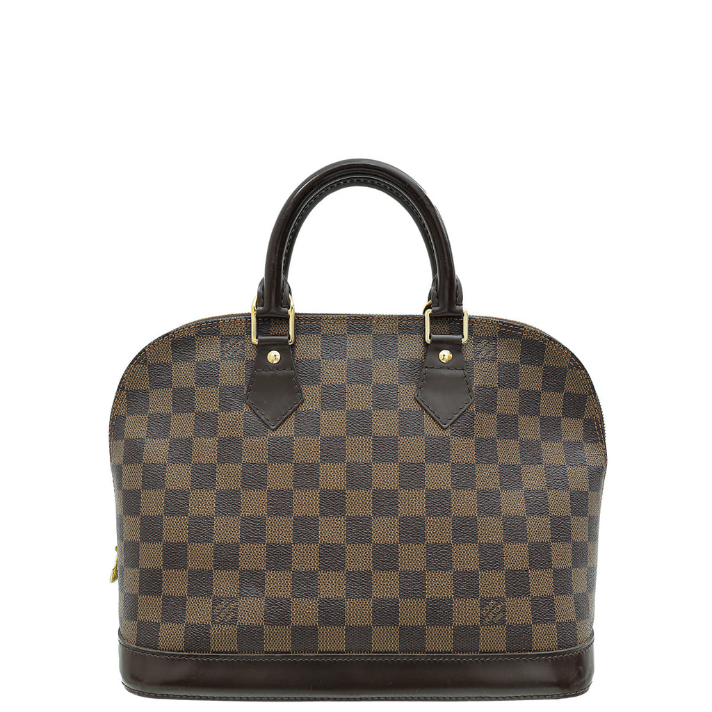 Louis Vuitton Damier Ebene Alma PM Bag