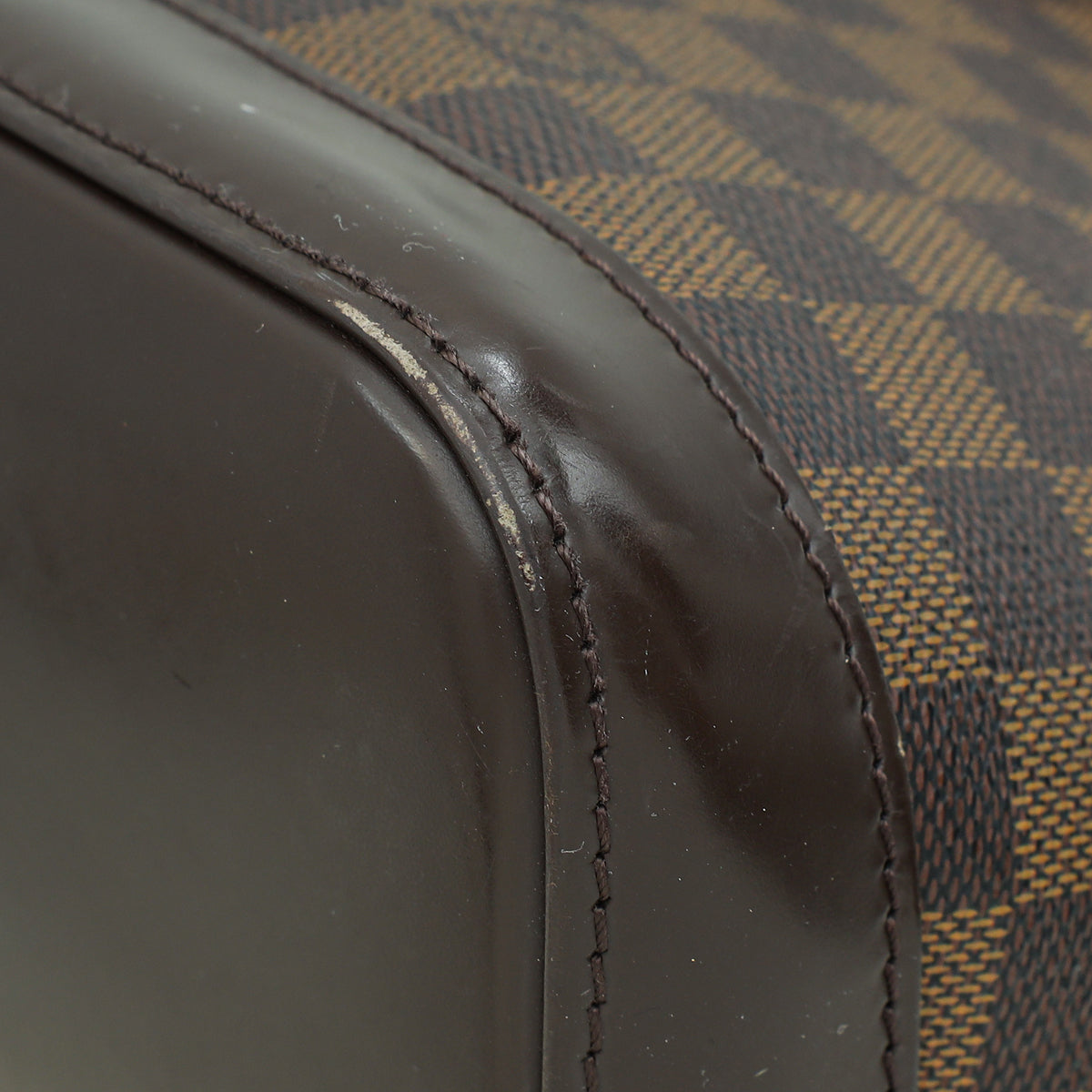 Louis Vuitton Damier Ebene Alma PM Bag
