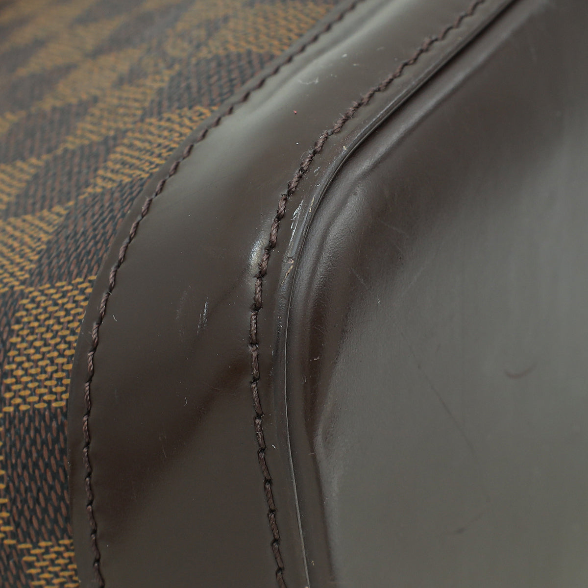 Louis Vuitton Damier Ebene Alma PM Bag
