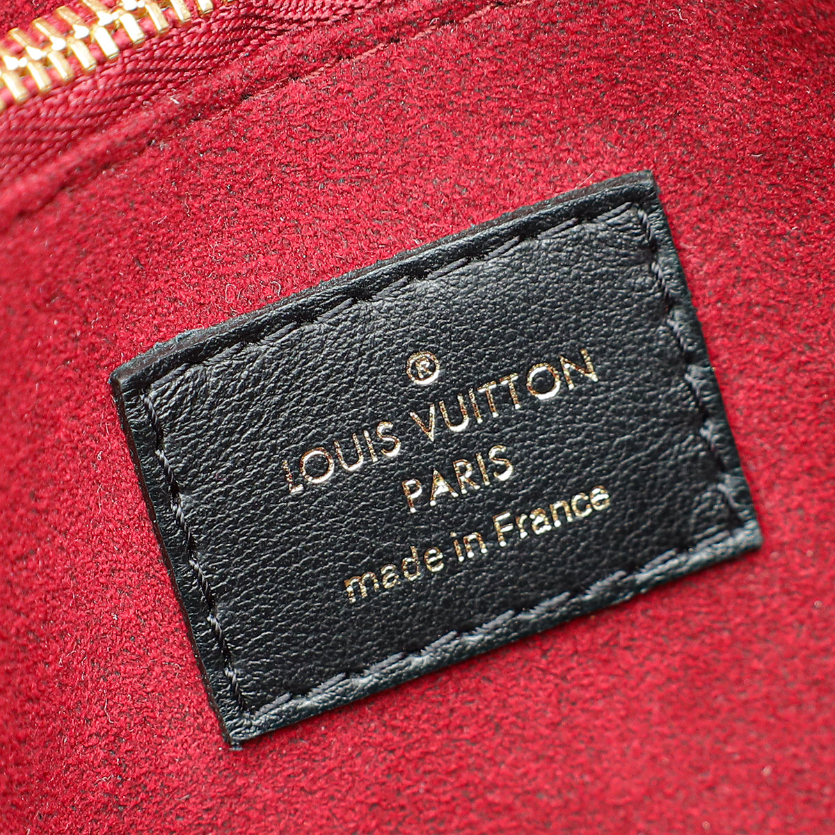 Louis Vuitton Monogram Black Passy Bag