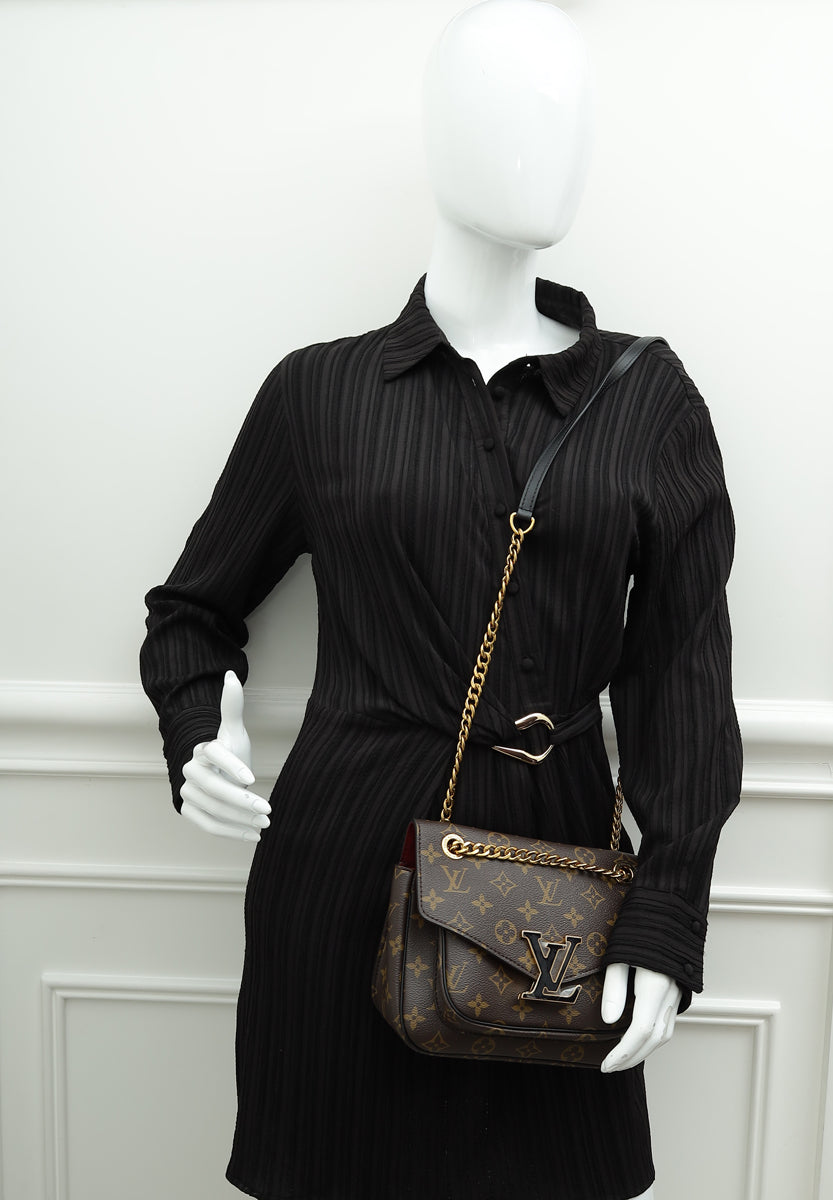 Louis Vuitton Monogram Black Passy Bag