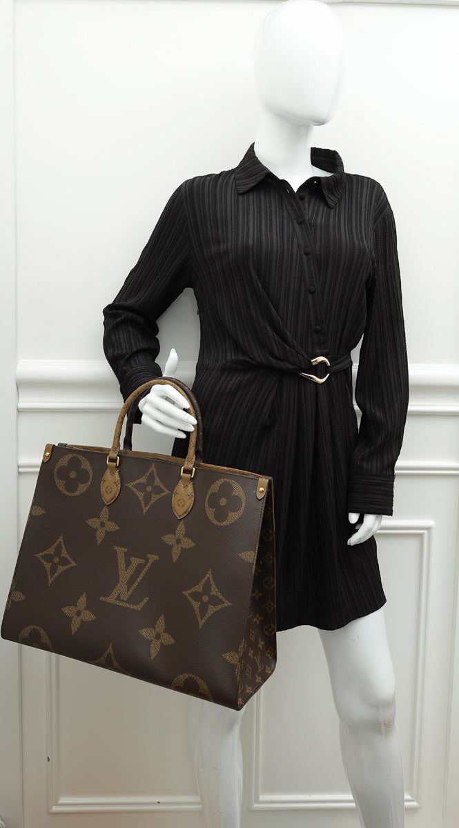 Louis Vuitton Monogram Reverse Onthego GM Bag