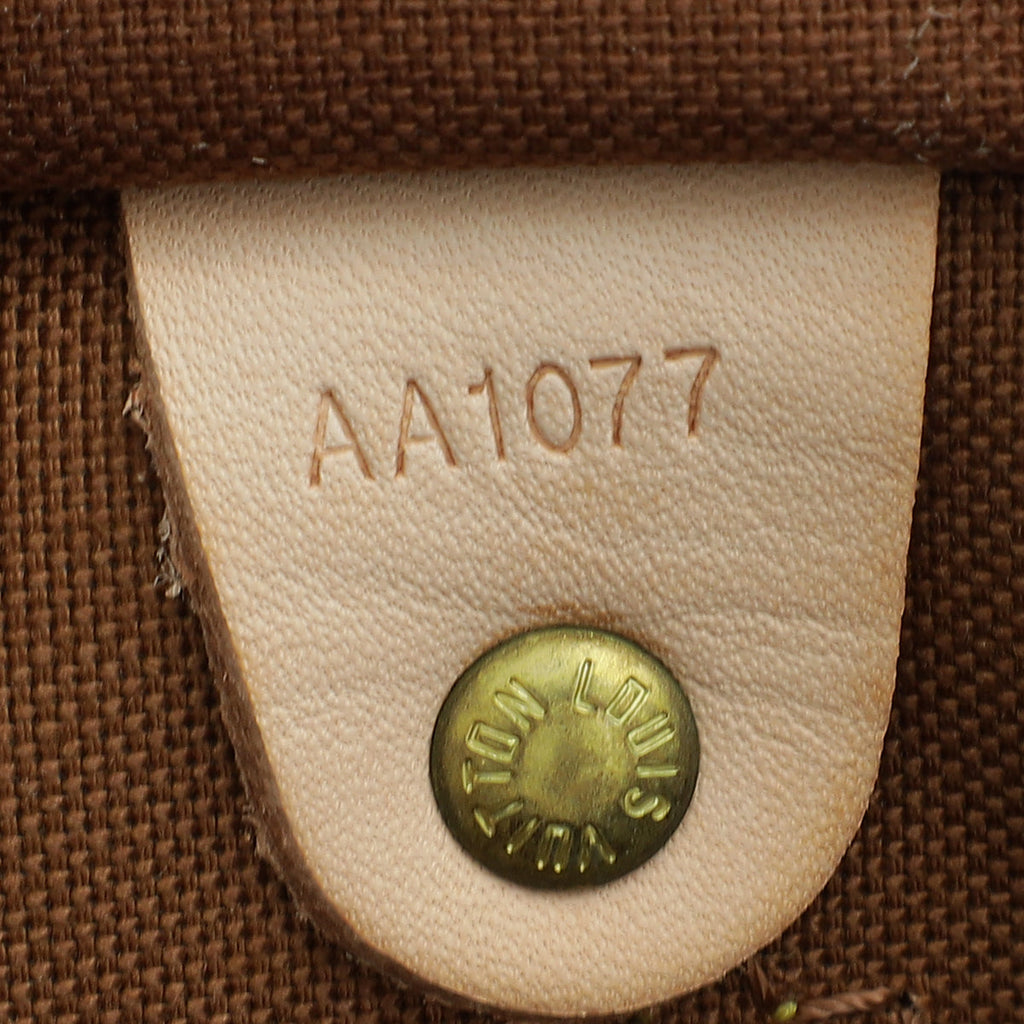 Louis Vuitton Monogram Speedy 35 Bag