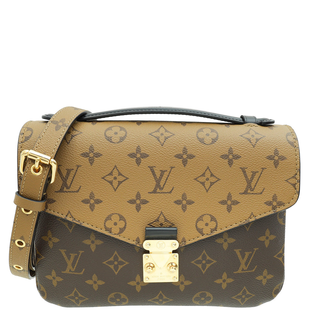 Louis Vuitton Monogram Reverse Pochette Metis Bag